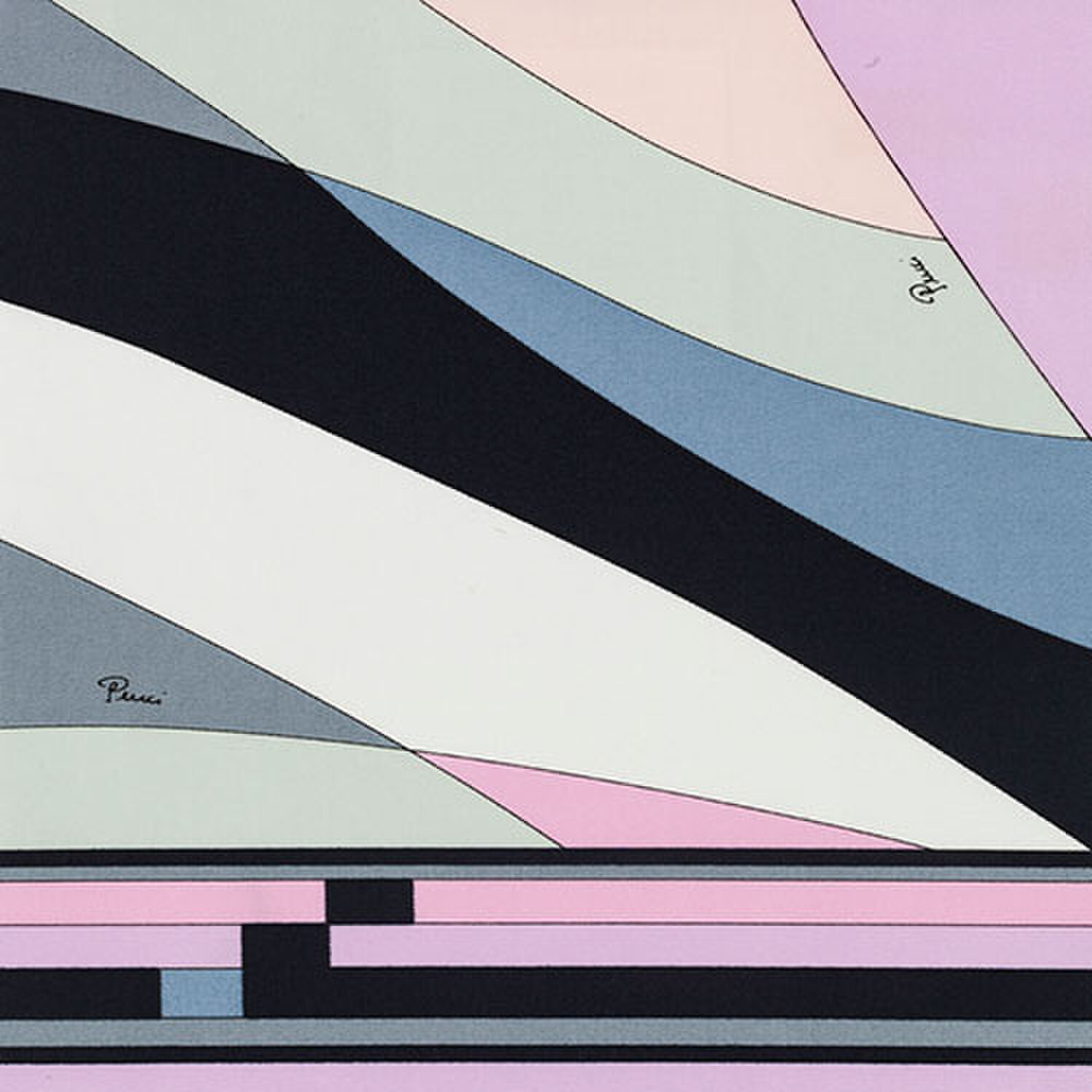 Detail of Pucci cotton finish Cappellini