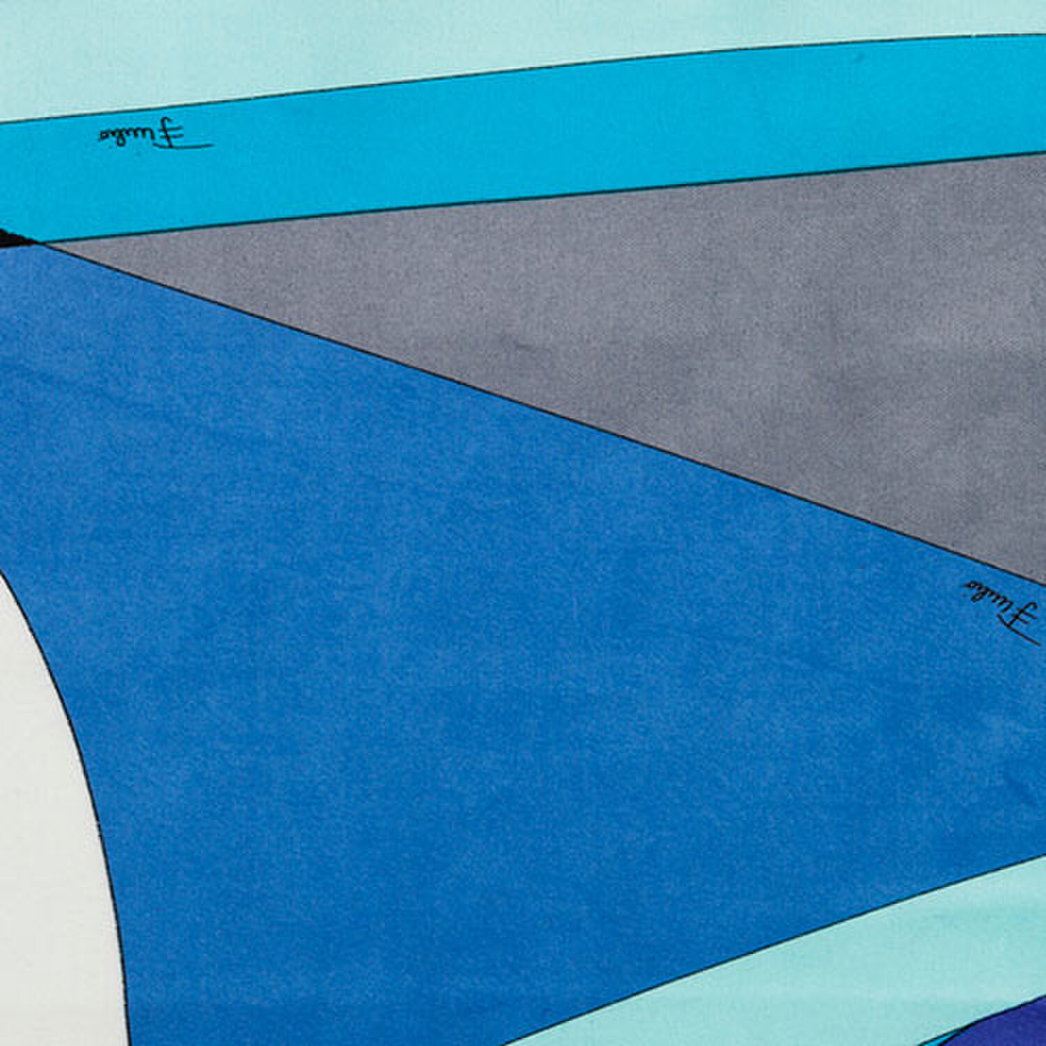 Detail of Pucci velvet finish Cappellini