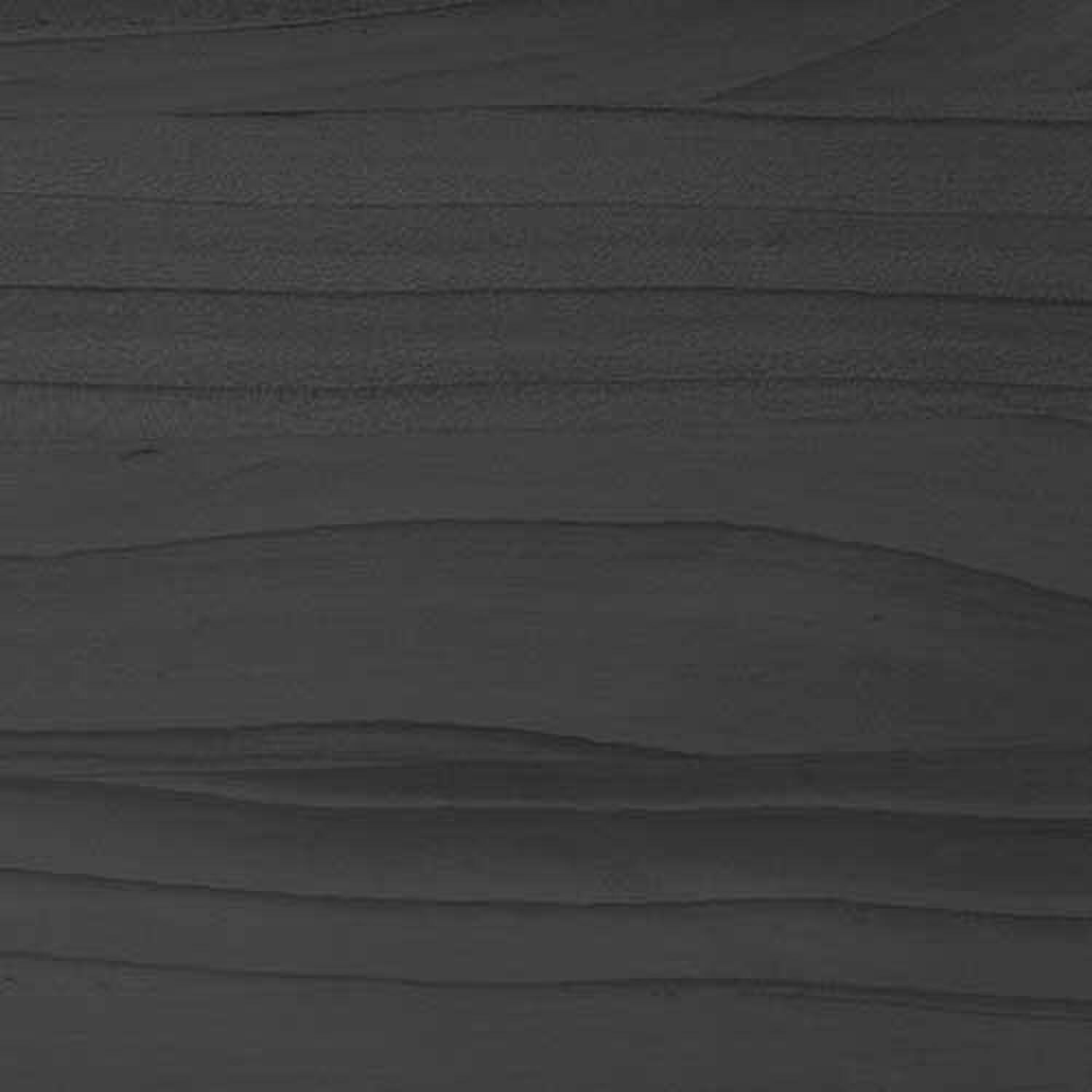 Detail of the black-stained cedar wood finish Cappellini