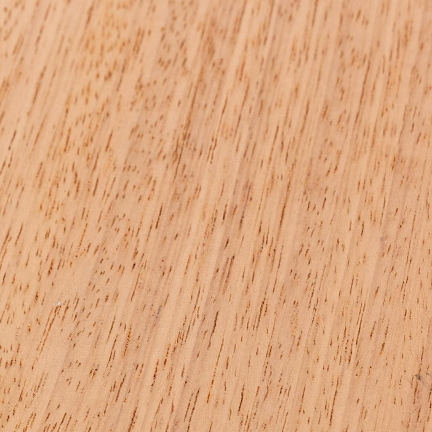 Detail of the raw iroko finish Cappellini