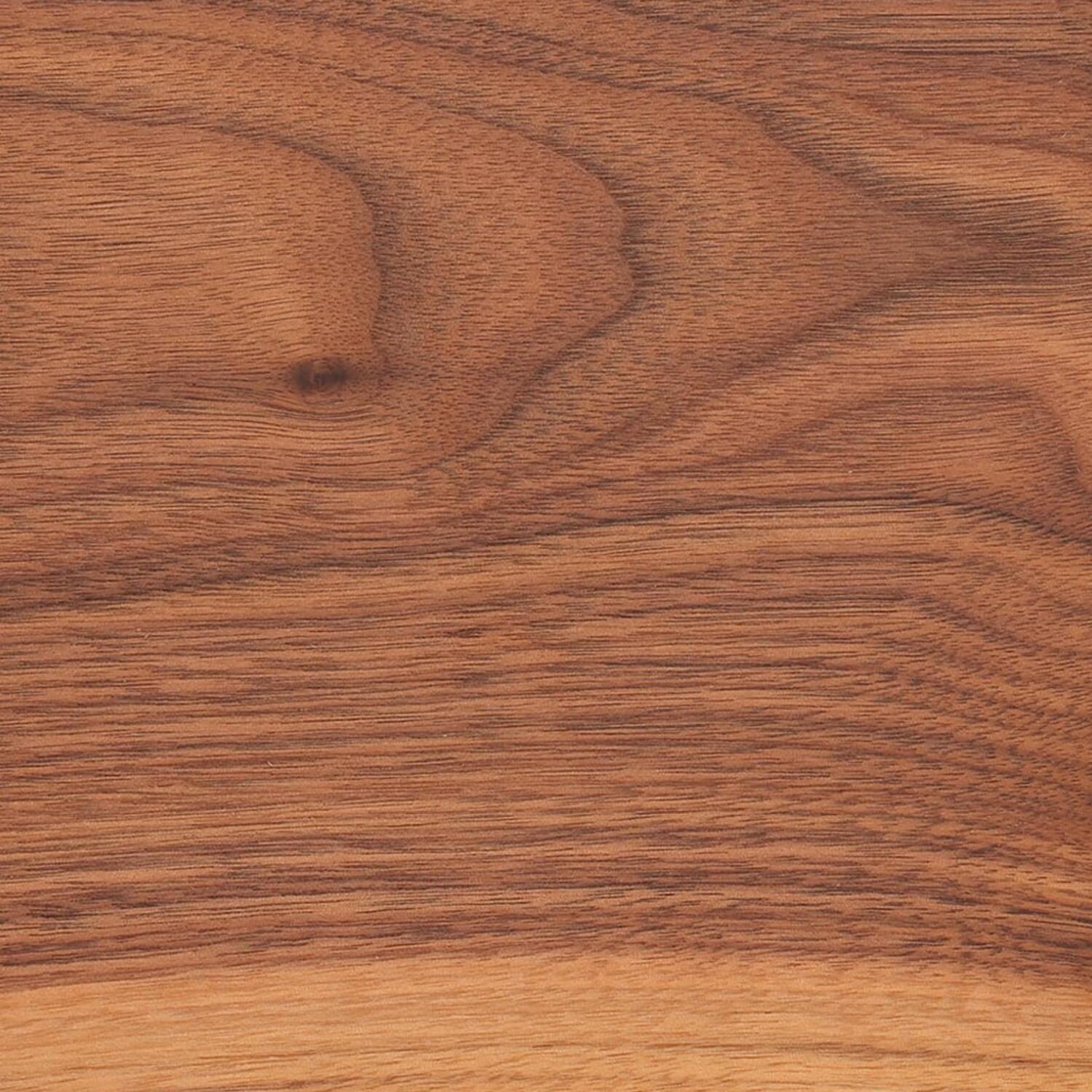 Detail of the natural american walnut finish Cappellini