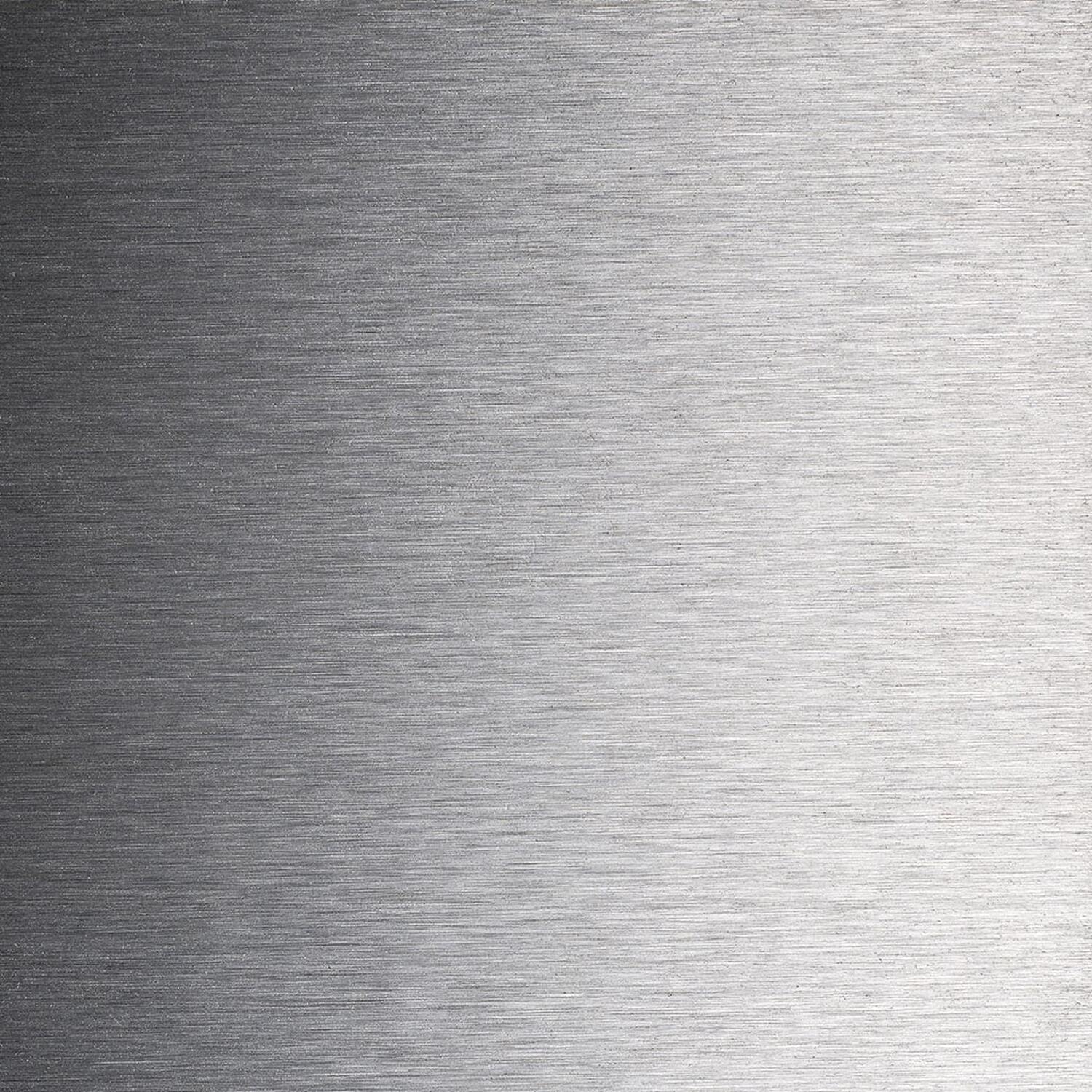 Detail of satin stainless steel finish Cappellini