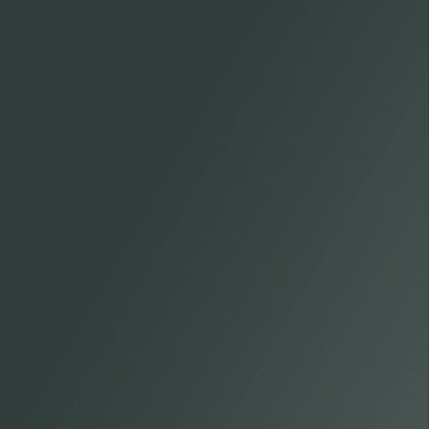 Detail of green back-painted glass finish Cappellini