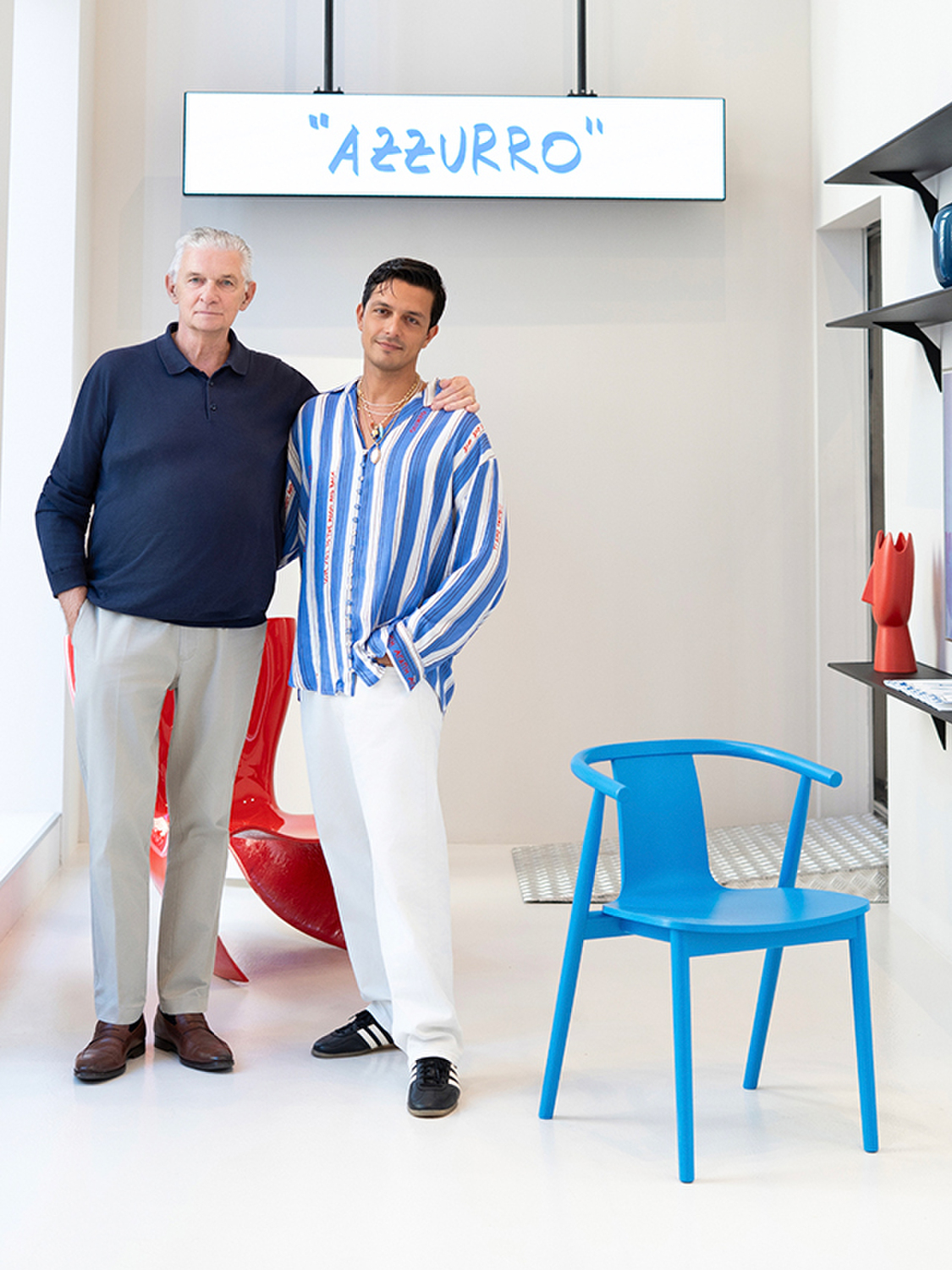 azzurro alessandro enriquez giulio cappellini