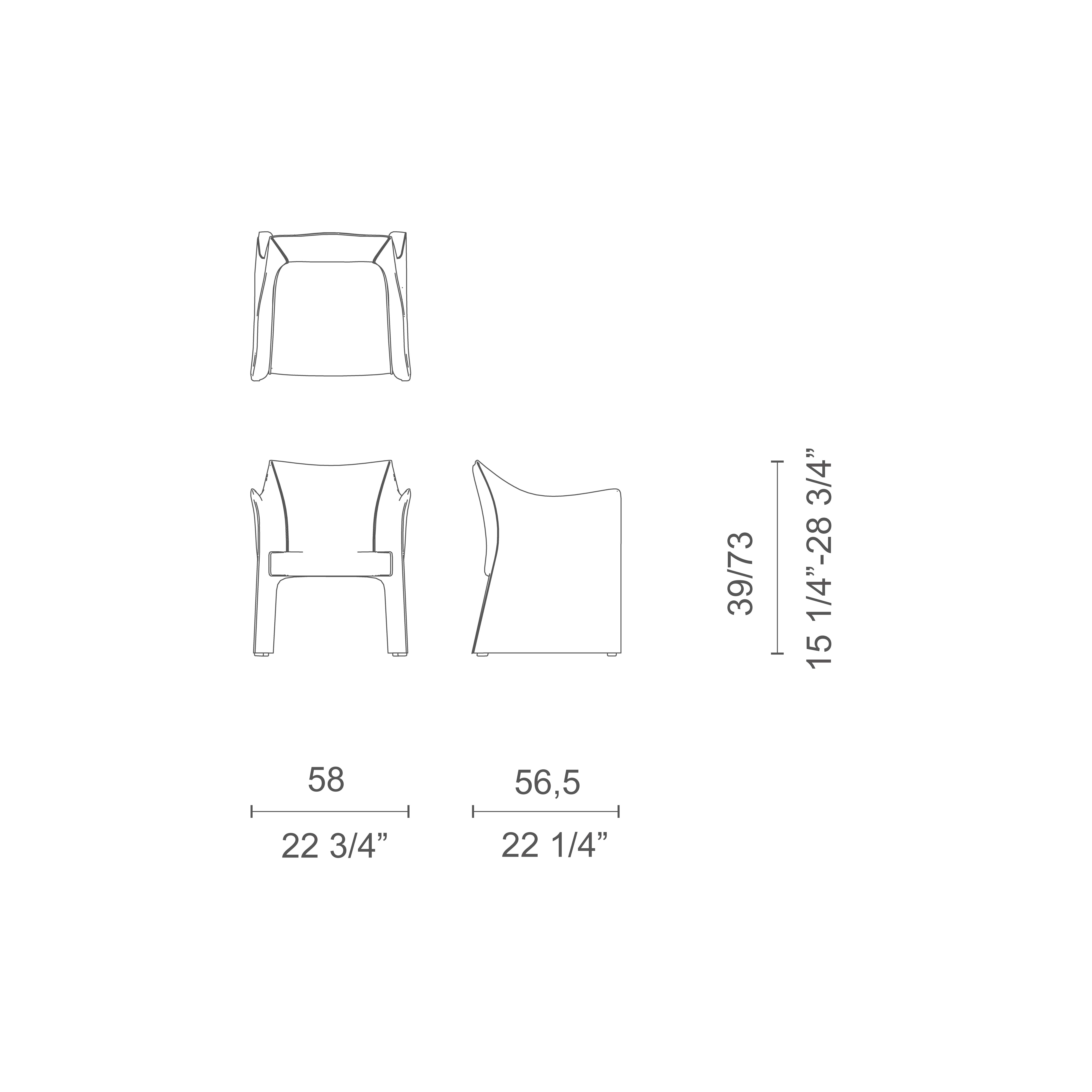 Cap Chair 2 by Jasper Morrison - Chairs and small armchairs | Cappellini