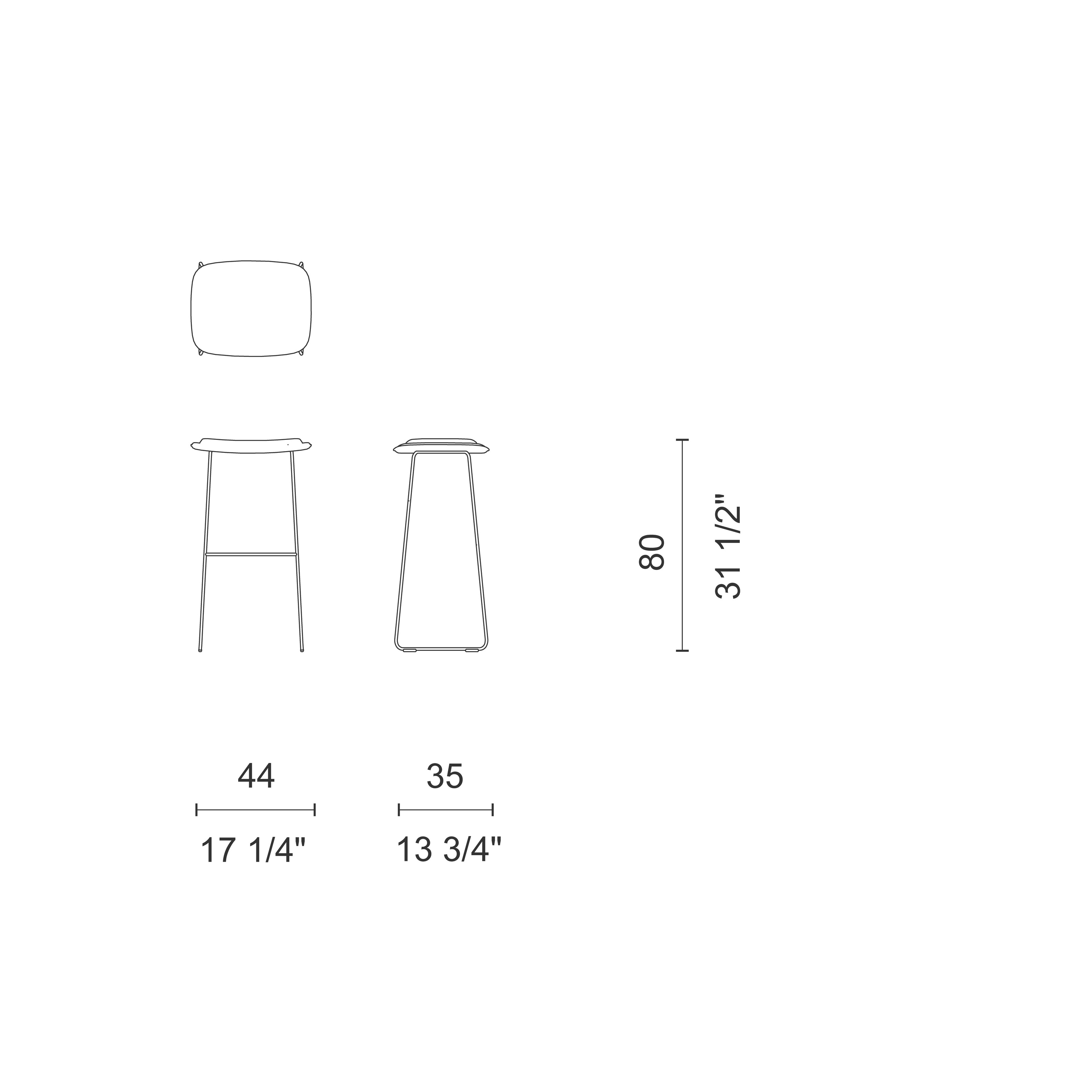 Hi Pad Stool by Jasper Morrison - Stools | Cappellini