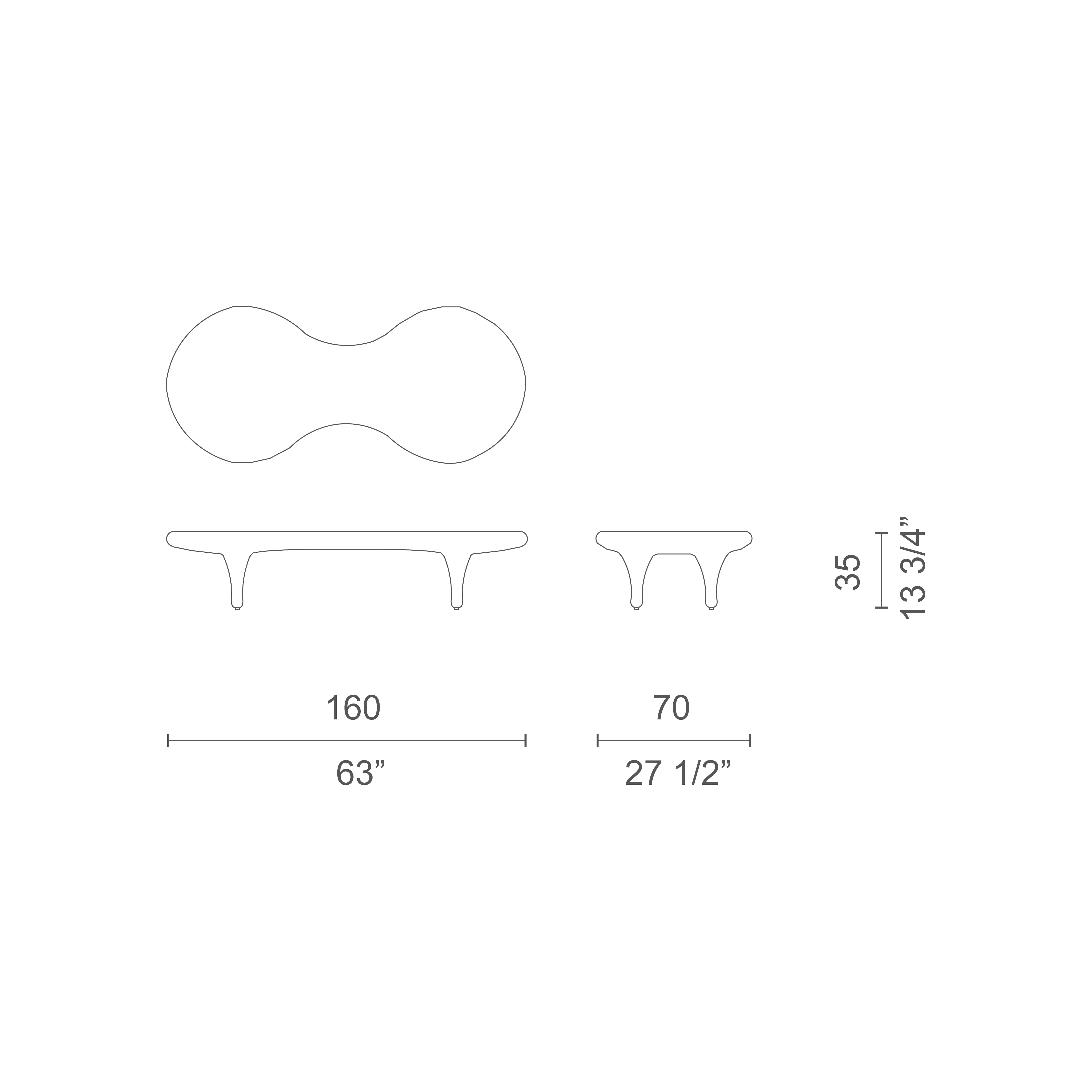 Orgone Table by Marc Newson - Coffee tables | Cappellini