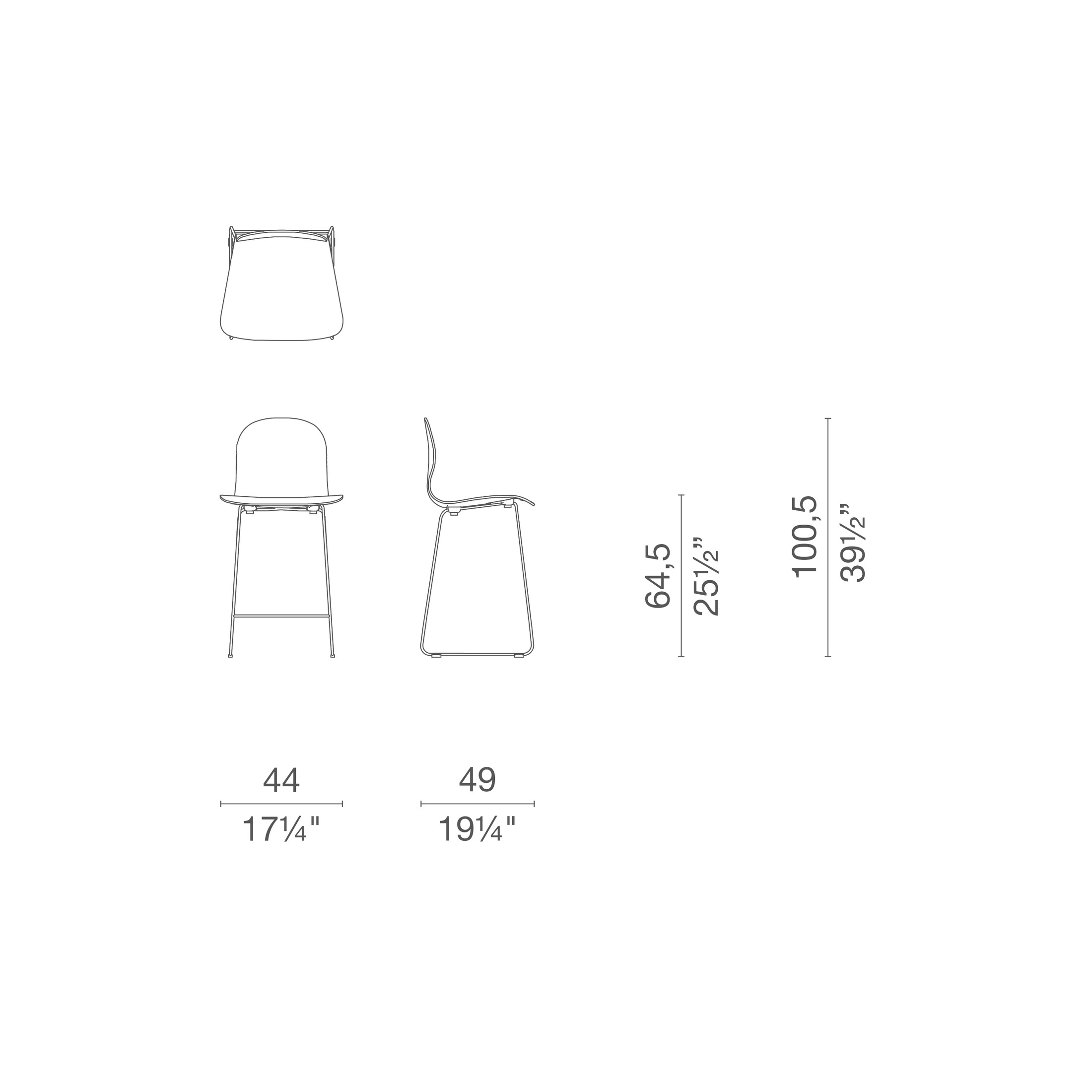 Tate Wood Stool by Jasper Morrison - Stools | Cappellini