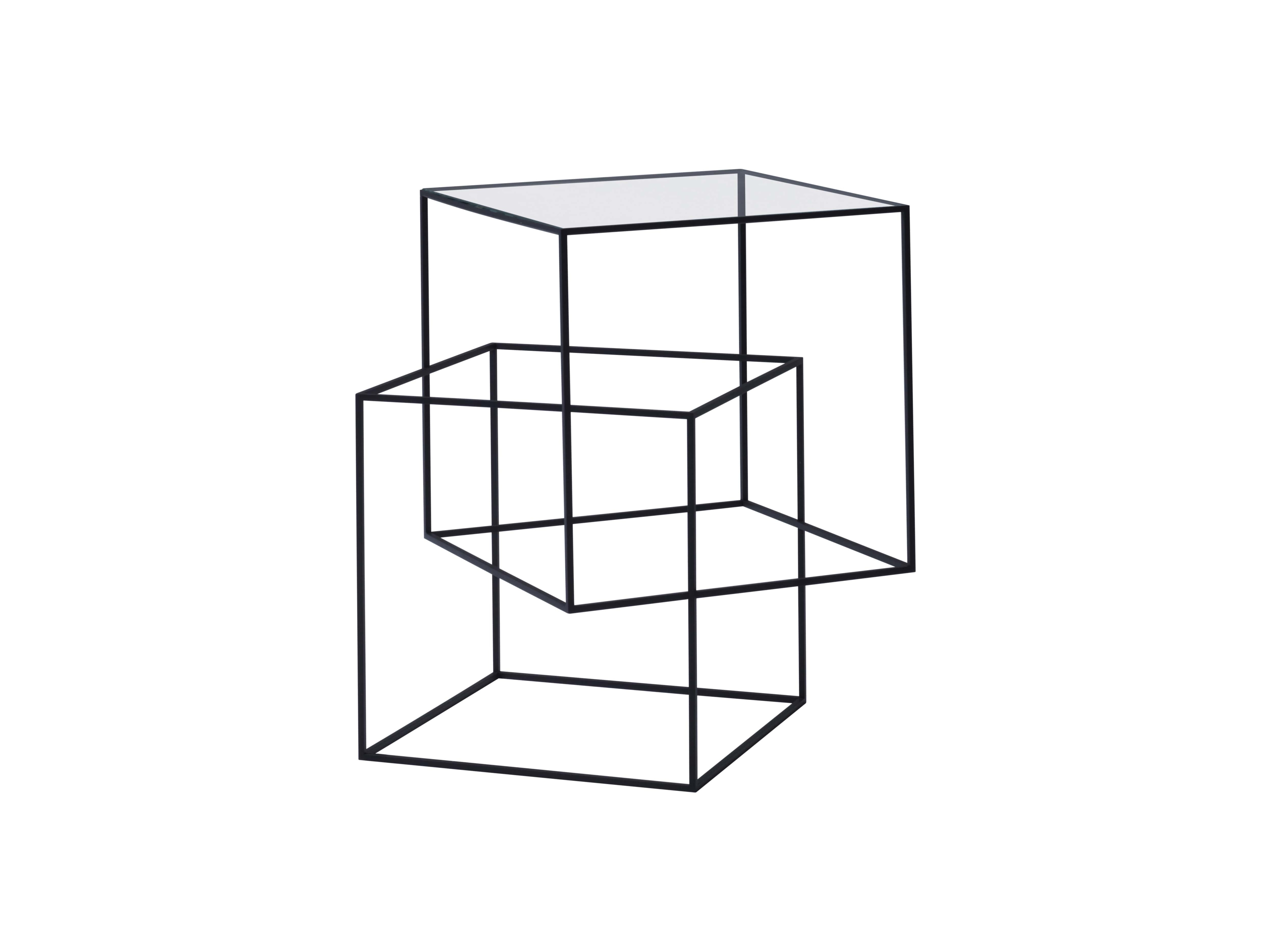 Thin Black Table by Nendo - Service tables | Cappellini