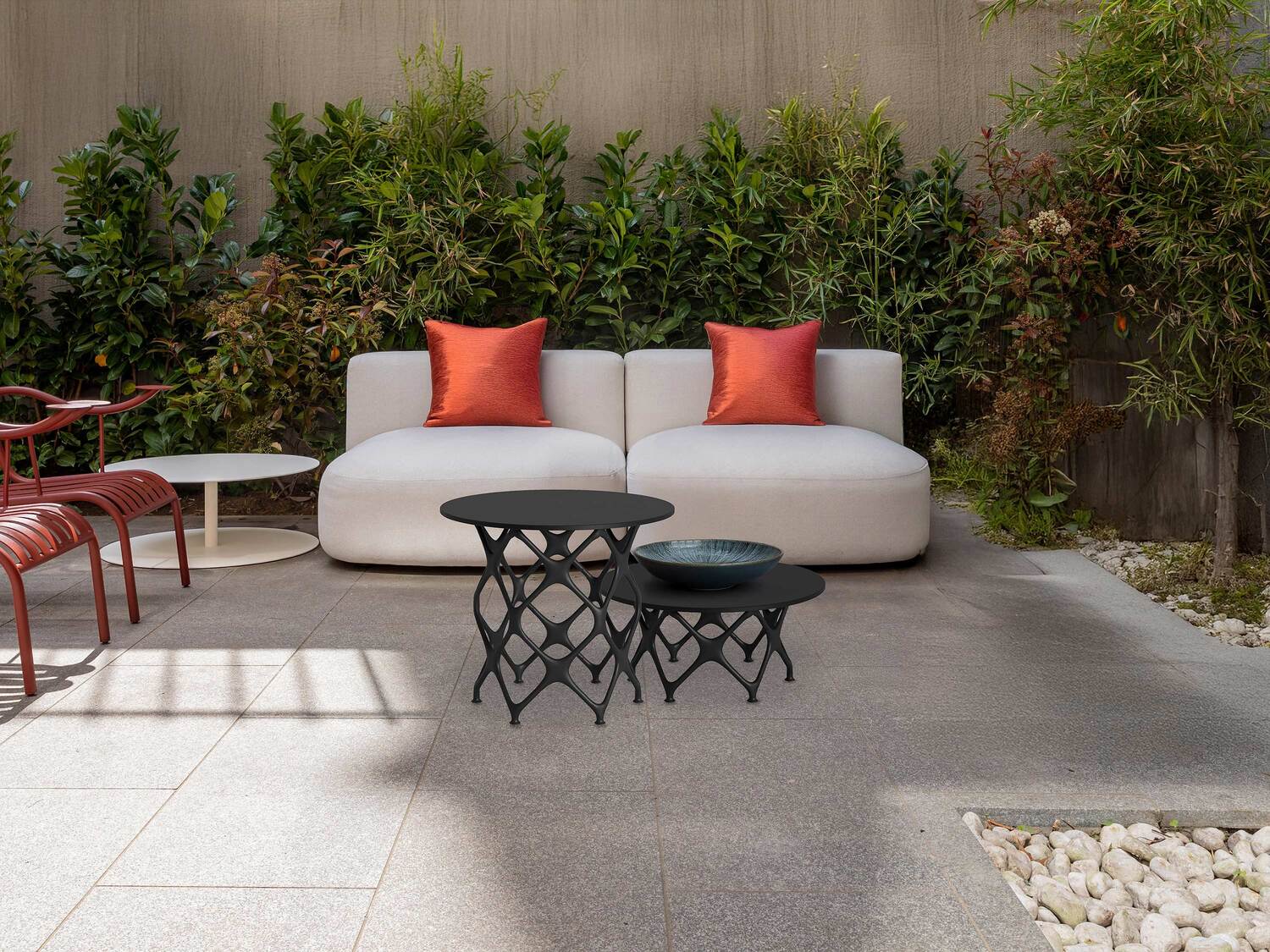 X Table System Lido by Hsiang Han Hsu - Outdoor | Cappellini